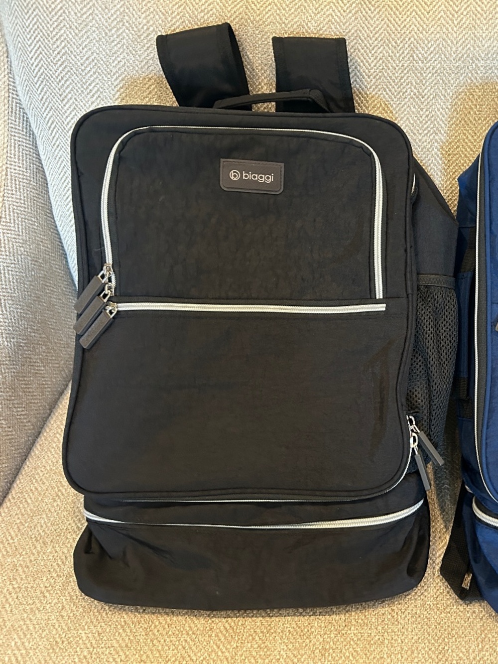 Biaggi Carry Cube Backpack - BLACK, Unisex
